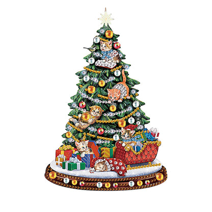 Christmas Atmosphere - Special Shaped Drill Diamond Painting 30*30CM