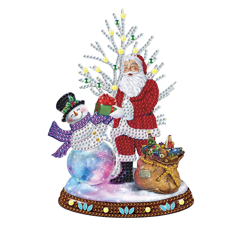 Christmas Snowman - Special Shaped Drill Diamond Painting 30*30CM