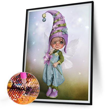 Elf Doll - Full Round Drill Diamond Painting 30*40CM