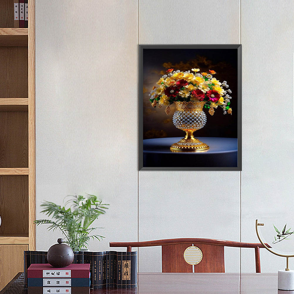 Bouquet - Full Square Drill Diamond Painting 40*50CM