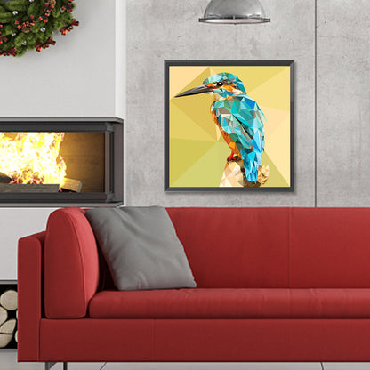 Oil Paint Element Branch Bird - Full Round Drill Diamond Painting 30*30CM