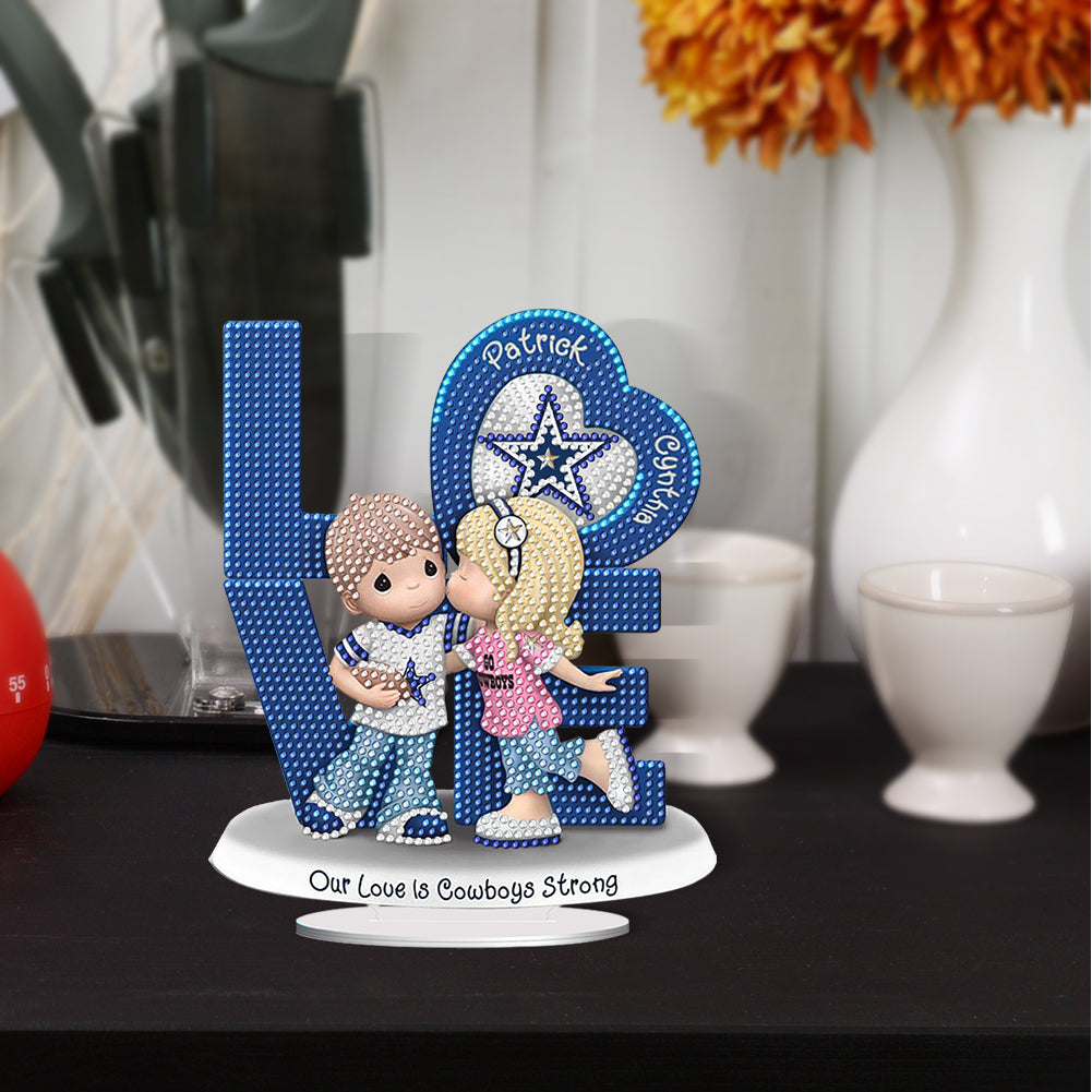 Warm Family Diamond Painting Desktop Ornaments Kit for Office Desktop Decor (#1)