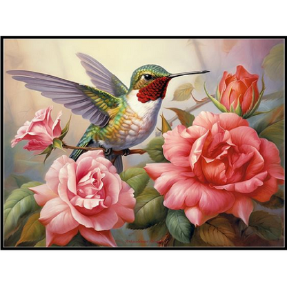 Flower Cluster Bouquet - Full Square Drill Diamond Painting 40*30CM