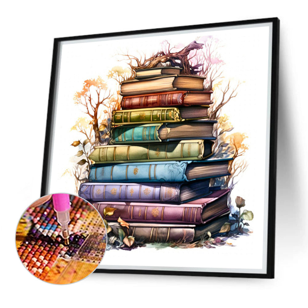 Book Of Another World - Full Round Drill Diamond Painting 40*40CM