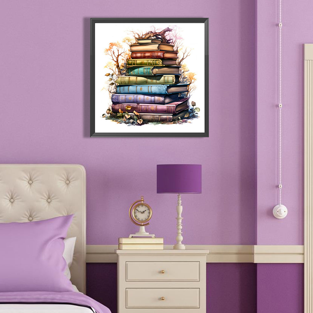 Book Of Another World - Full Round Drill Diamond Painting 40*40CM