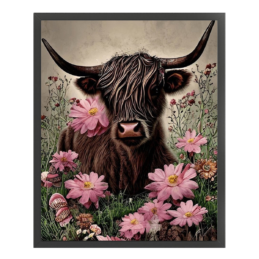 Ox - 11CT Stamped Cross Stitch 40*50CM