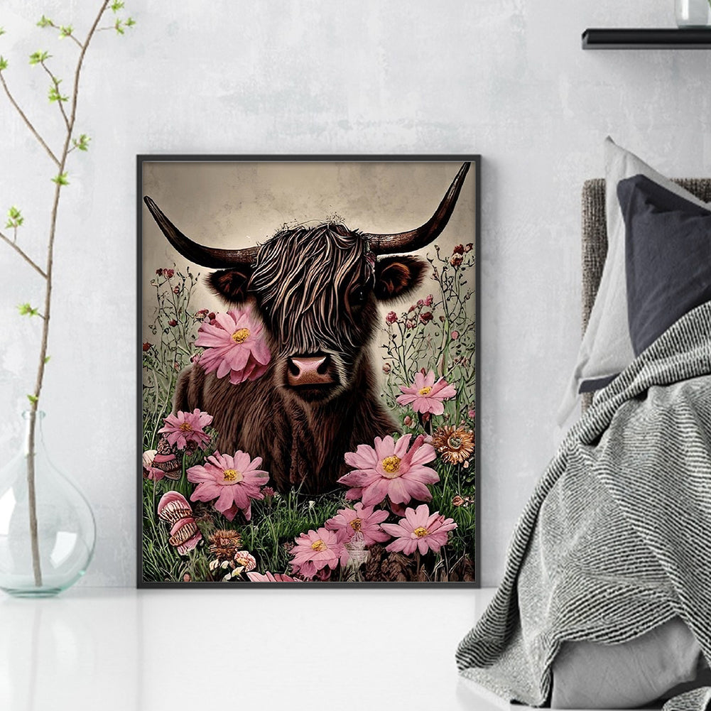 Ox - 11CT Stamped Cross Stitch 40*50CM