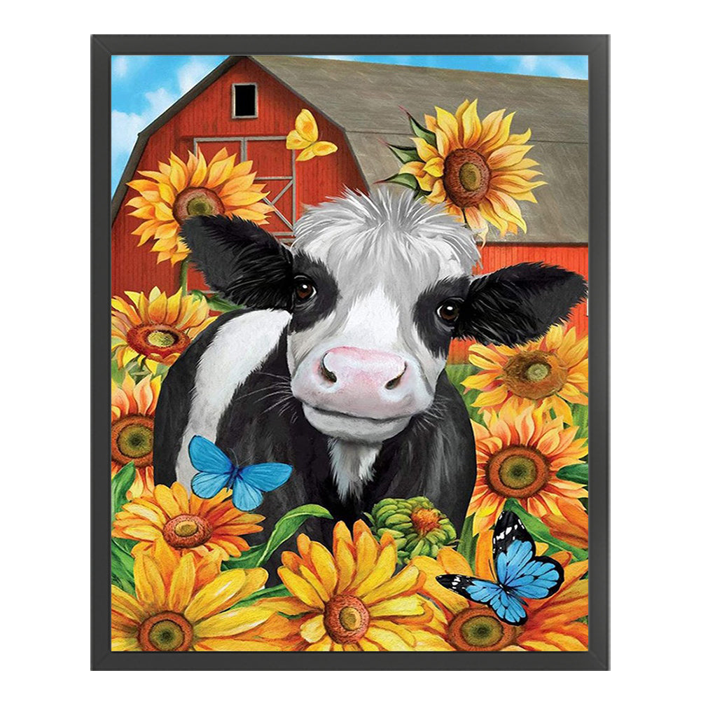 Ox - 11CT Stamped Cross Stitch 40*50CM