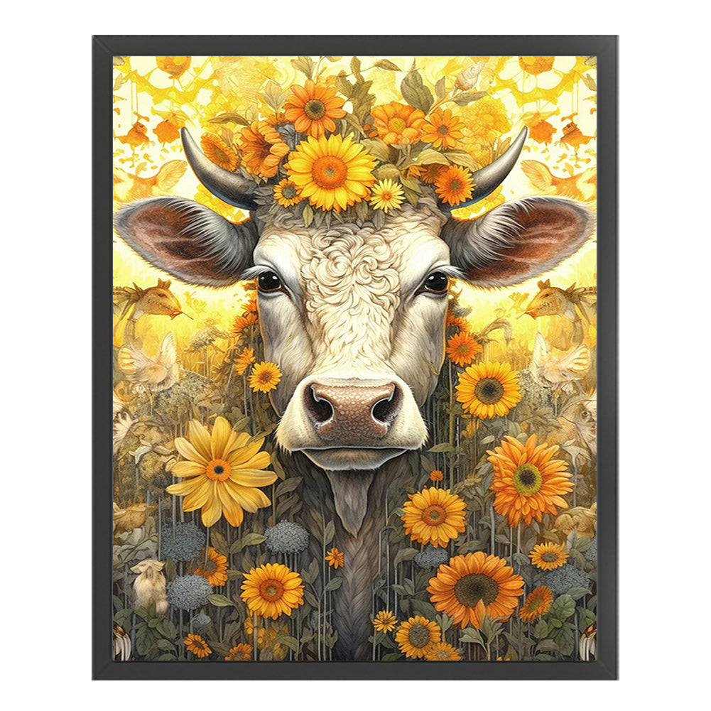 Ox - 11CT Stamped Cross Stitch 40*50CM