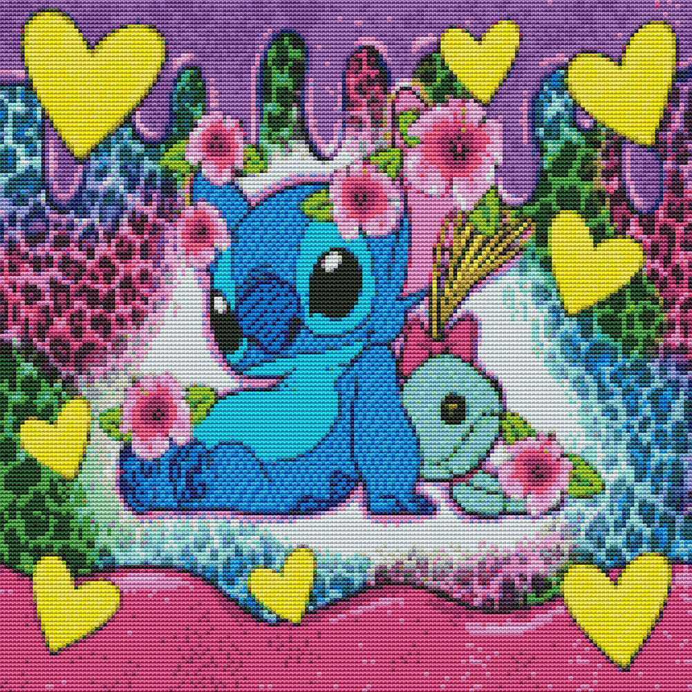 Stitch - 11CT Stamped Cross Stitch 45*45CM