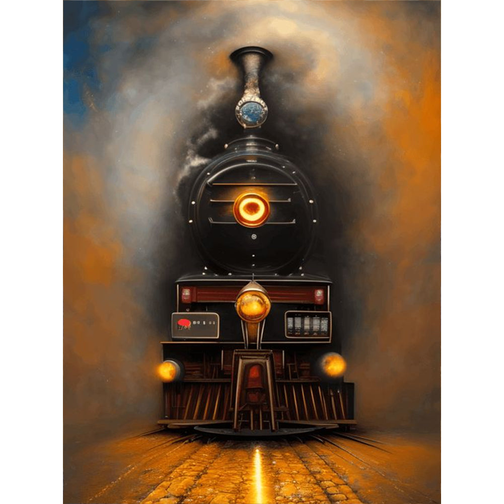 Train - Full Round Drill Diamond Painting 30*40CM