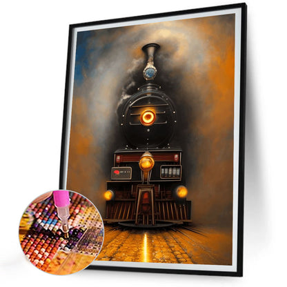 Train - Full Round Drill Diamond Painting 30*40CM