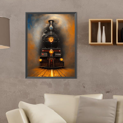 Train - Full Round Drill Diamond Painting 30*40CM