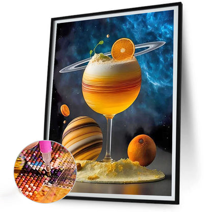 Starry Sky Goblet - Full Round Drill Diamond Painting 30*40CM