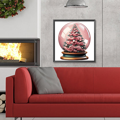 Christmas Crystal Ball - Full Round Drill Diamond Painting 30*30CM