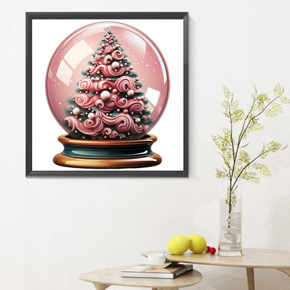 Christmas Crystal Ball - Full Round Drill Diamond Painting 30*30CM