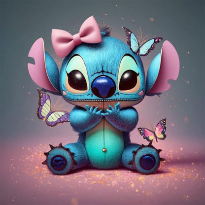 Stitch - Full Round Drill Diamond Painting 30*30CM