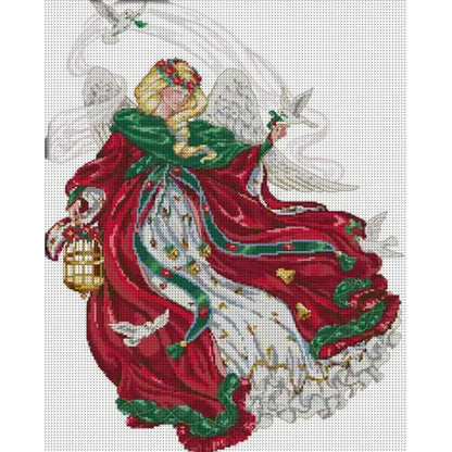 Flying Pigeon Angel - 14CT Stamped Cross Stitch 42*51CM