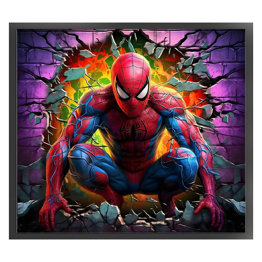 Marvel Spider-Man - 11CT Stamped Cross Stitch 50*45CM