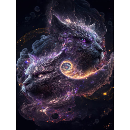 Tiger - Full Round Drill Diamond Painting 30*40CM