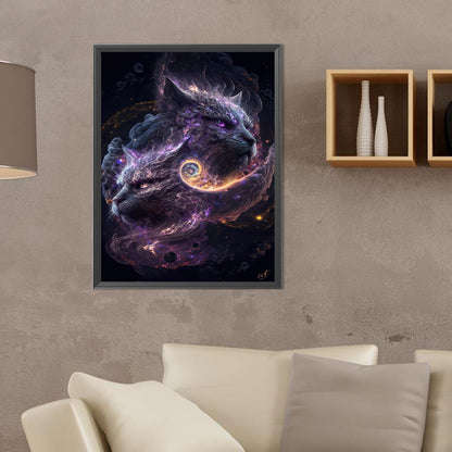 Tiger - Full Round Drill Diamond Painting 30*40CM