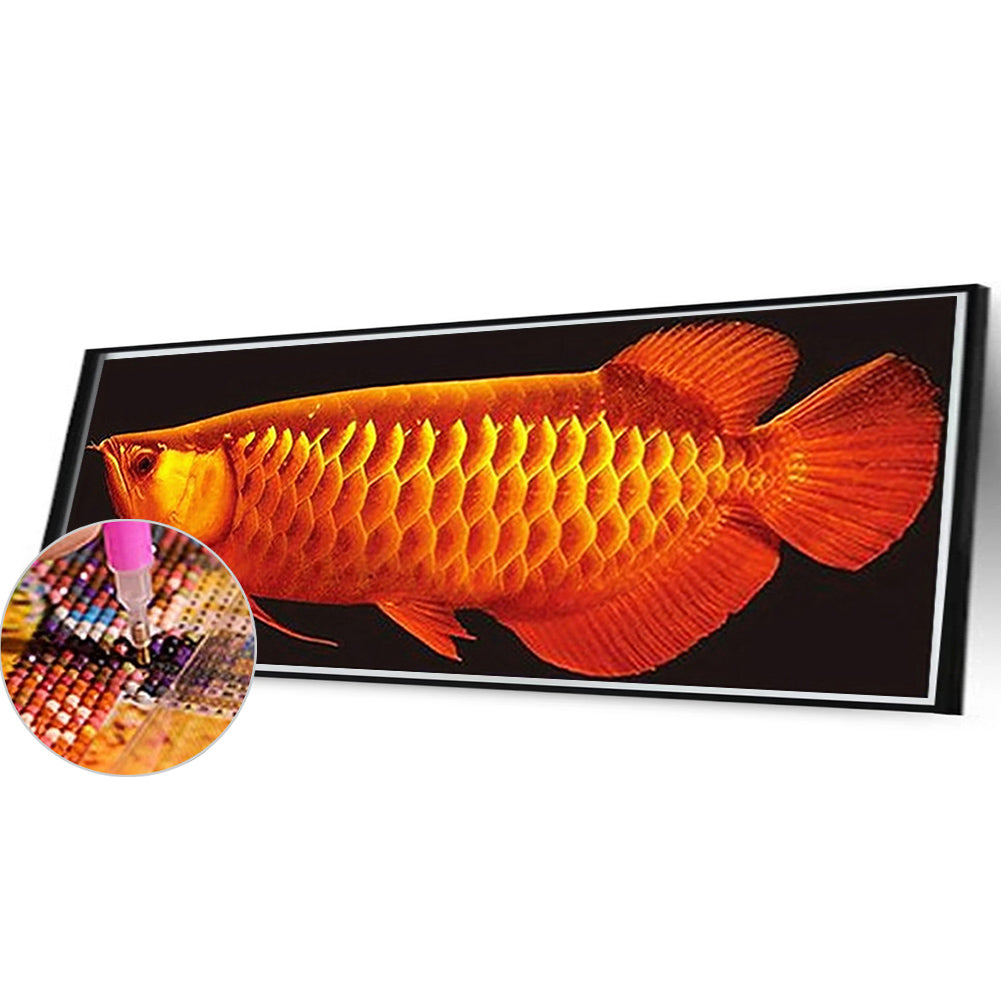 Giant Goldfish - Full Round Drill Diamond Painting 110*45CM