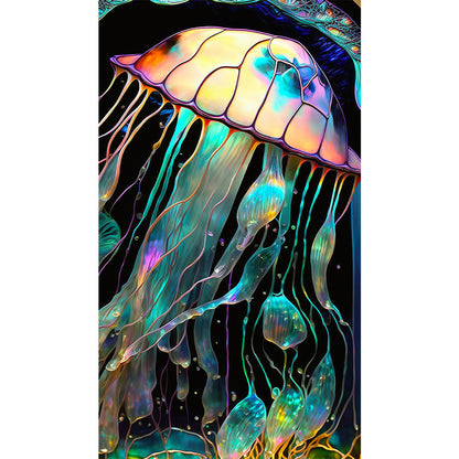 Jellyfish - Full Square Drill Diamond Painting 40*70CM