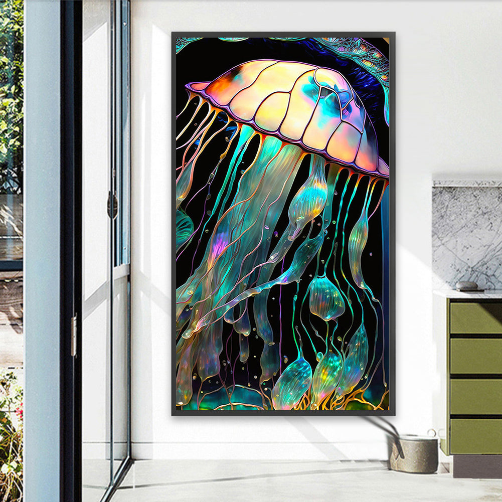 Jellyfish - Full Square Drill Diamond Painting 40*70CM