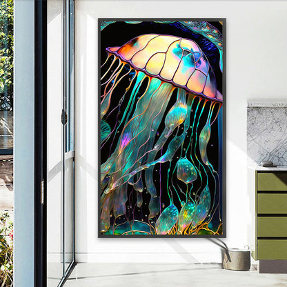 Jellyfish - Full Square Drill Diamond Painting 40*70CM