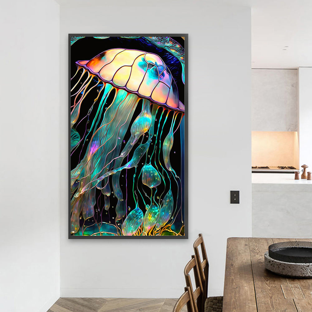 Jellyfish - Full Square Drill Diamond Painting 40*70CM