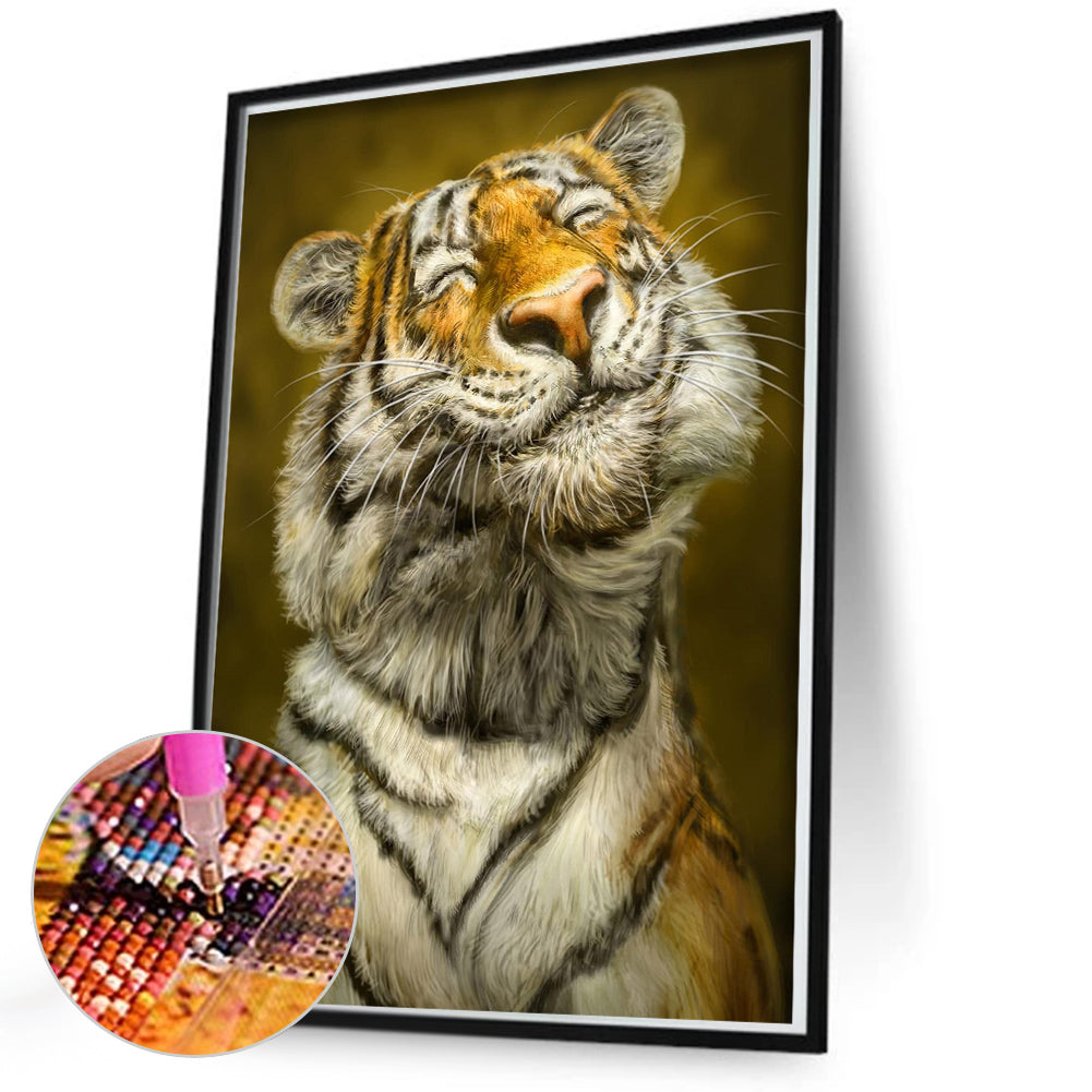 Proud Tiger - Full Square Drill Diamond Painting 50*70CM