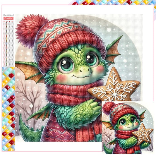 Little Dragon Man - Full Square Drill Diamond Painting 30*30CM