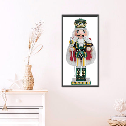 Christmas Nutcracker - Special Shaped Drill Diamond Painting 30*60CM