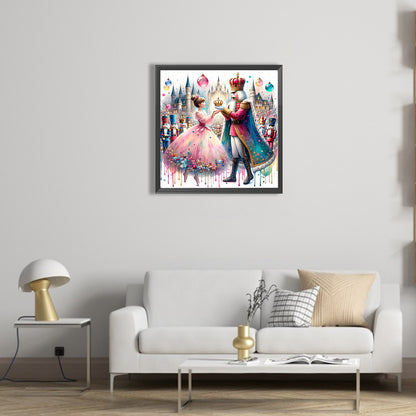 Nutcracker And The Princess - Full Square Drill Diamond Painting 40*40CM