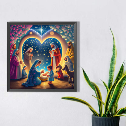Birth Of Life - Full AB Round Drill Diamond Painting 30*30CM