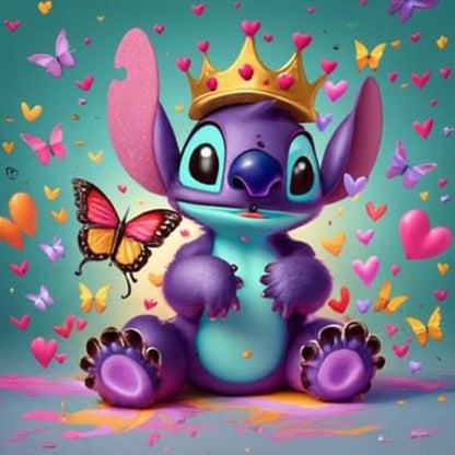 Stitch - Full Round Drill Diamond Painting 30*30CM