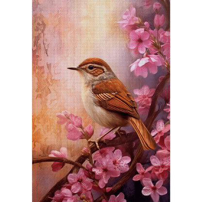 Bird - 18CT Stamped Cross Stitch 25*35CM(Joy Sunday)