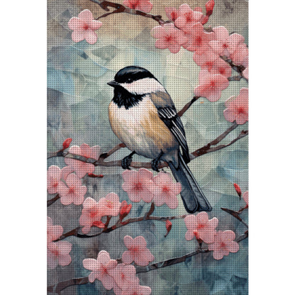 Bird - 18CT Stamped Cross Stitch 25*35CM(Joy Sunday)