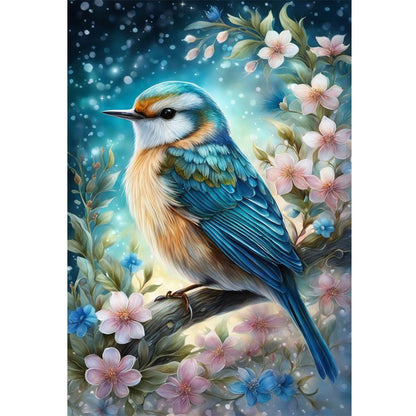 Peach Blossoms And Birds - 11CT Stamped Cross Stitch 40*60CM(Joy Sunday)