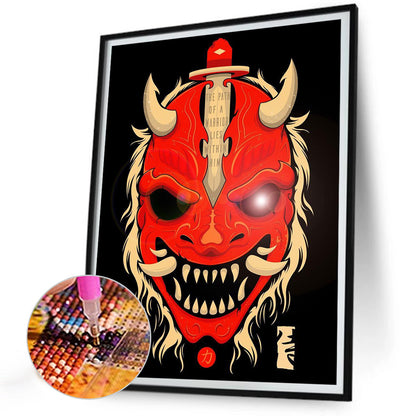 Ghost Face - Full Round Drill Diamond Painting 30*40CM