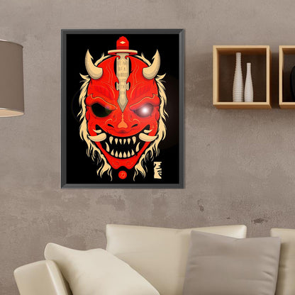Ghost Face - Full Round Drill Diamond Painting 30*40CM