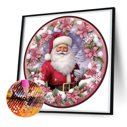 Santa Claus - Full Round Drill Diamond Painting 30*30CM