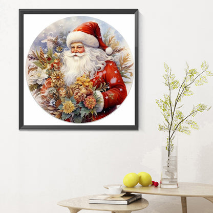 Santa Claus - Full Round Drill Diamond Painting 30*30CM