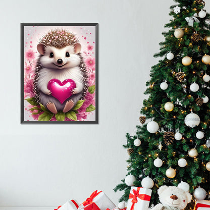 Hedgehog - Full Round Drill Diamond Painting 30*40CM