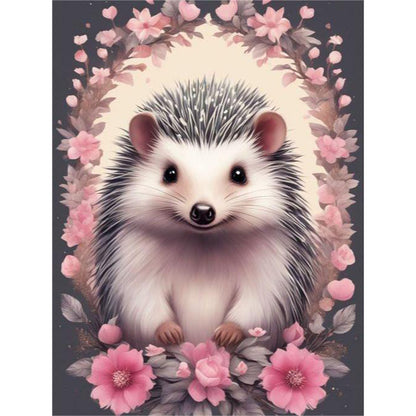 Hedgehog - Full Round Drill Diamond Painting 30*40CM