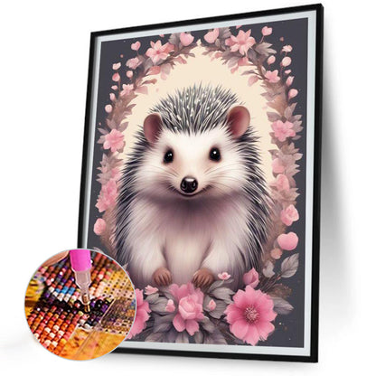 Hedgehog - Full Round Drill Diamond Painting 30*40CM