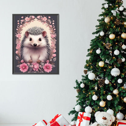 Hedgehog - Full Round Drill Diamond Painting 30*40CM