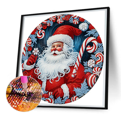 Santa Claus - Special Shaped Drill Diamond Painting 30*30CM