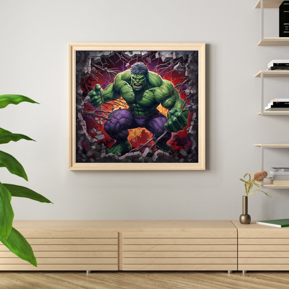 Hulk - 11CT Stamped Cross Stitch 50*45CM(Joy Sunday)