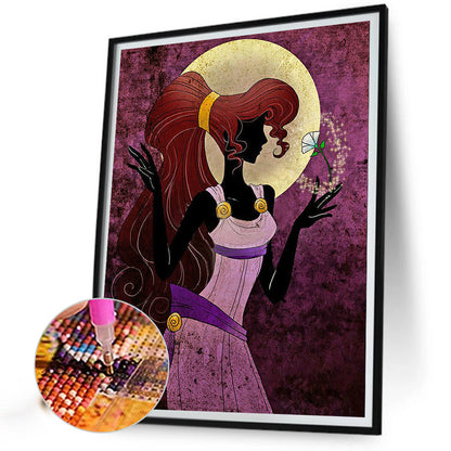 Migra Silhouette - Full Round Drill Diamond Painting 40*50CM